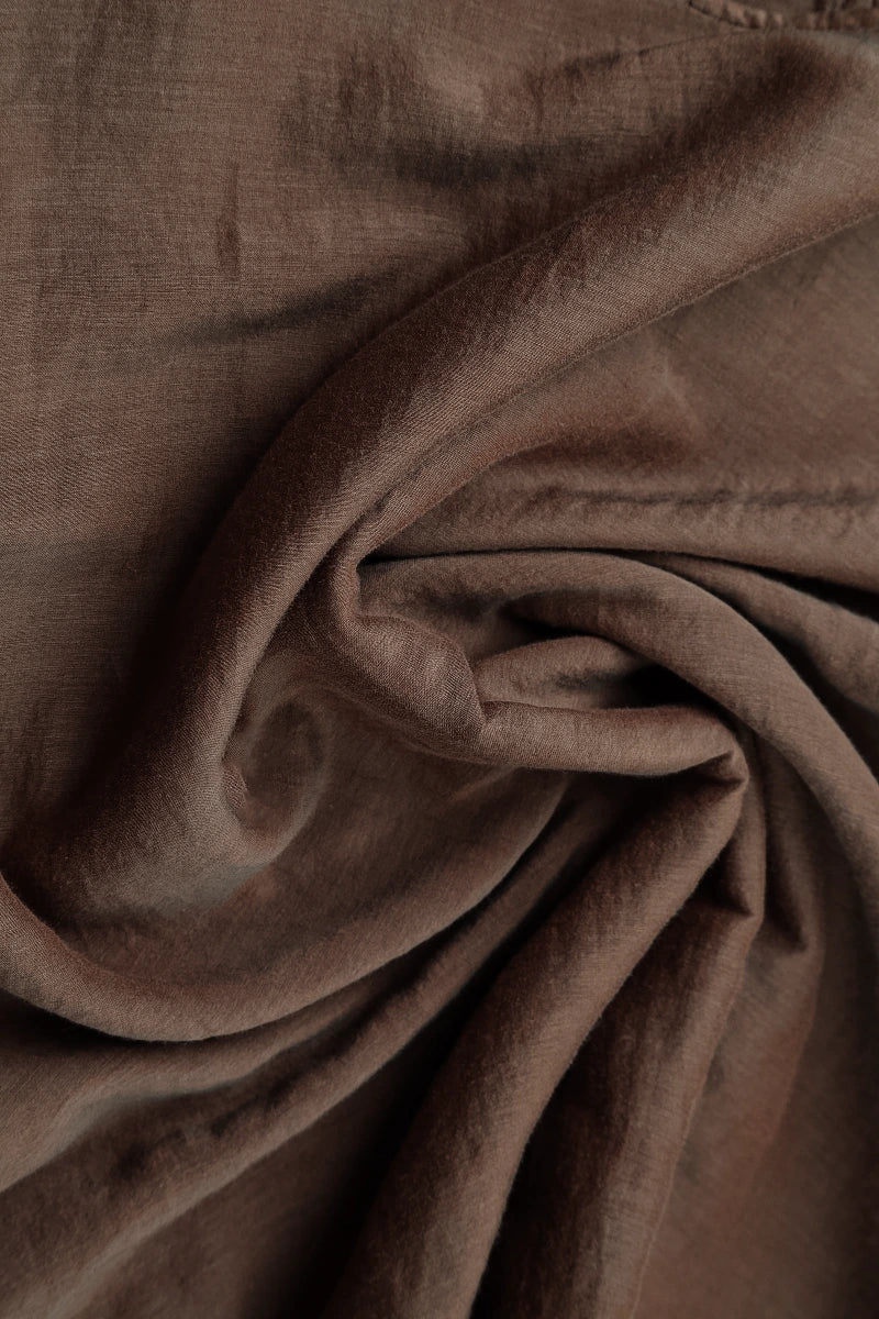 Aged Copper Silk Cotton Blouse 5