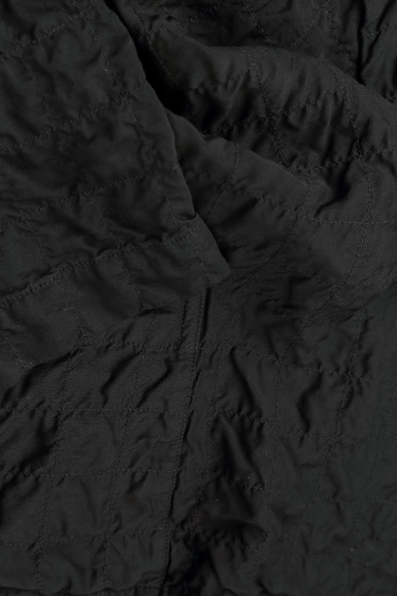 Black Pleated Silk Bamboo Jacket 5