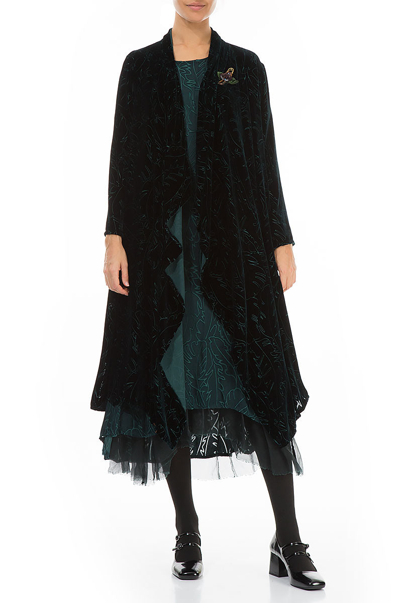 Cinnamon Rose Silk Brooch 3