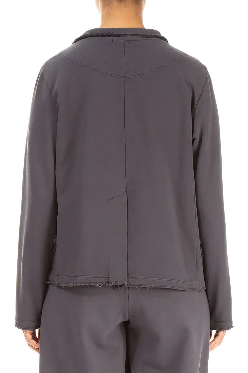 Collar Graphite Cotton Jacket 2