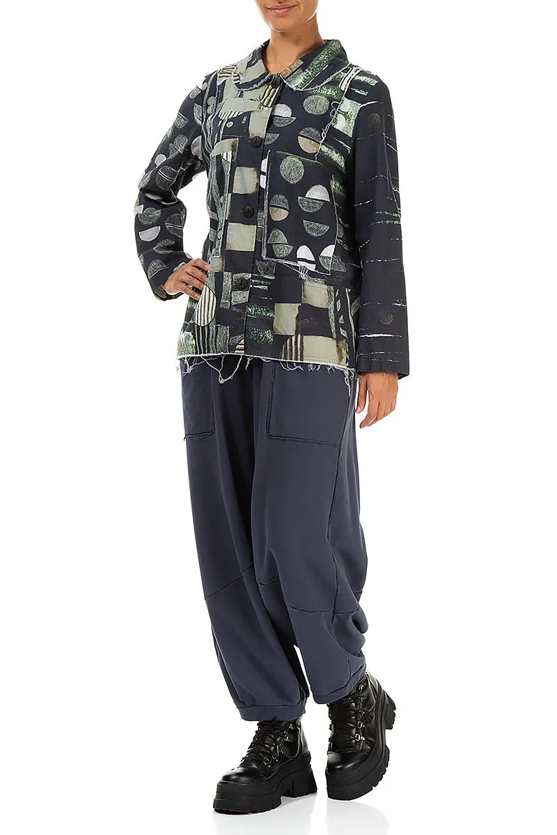 Collar Neck Moonlight Cotton Jacket 4