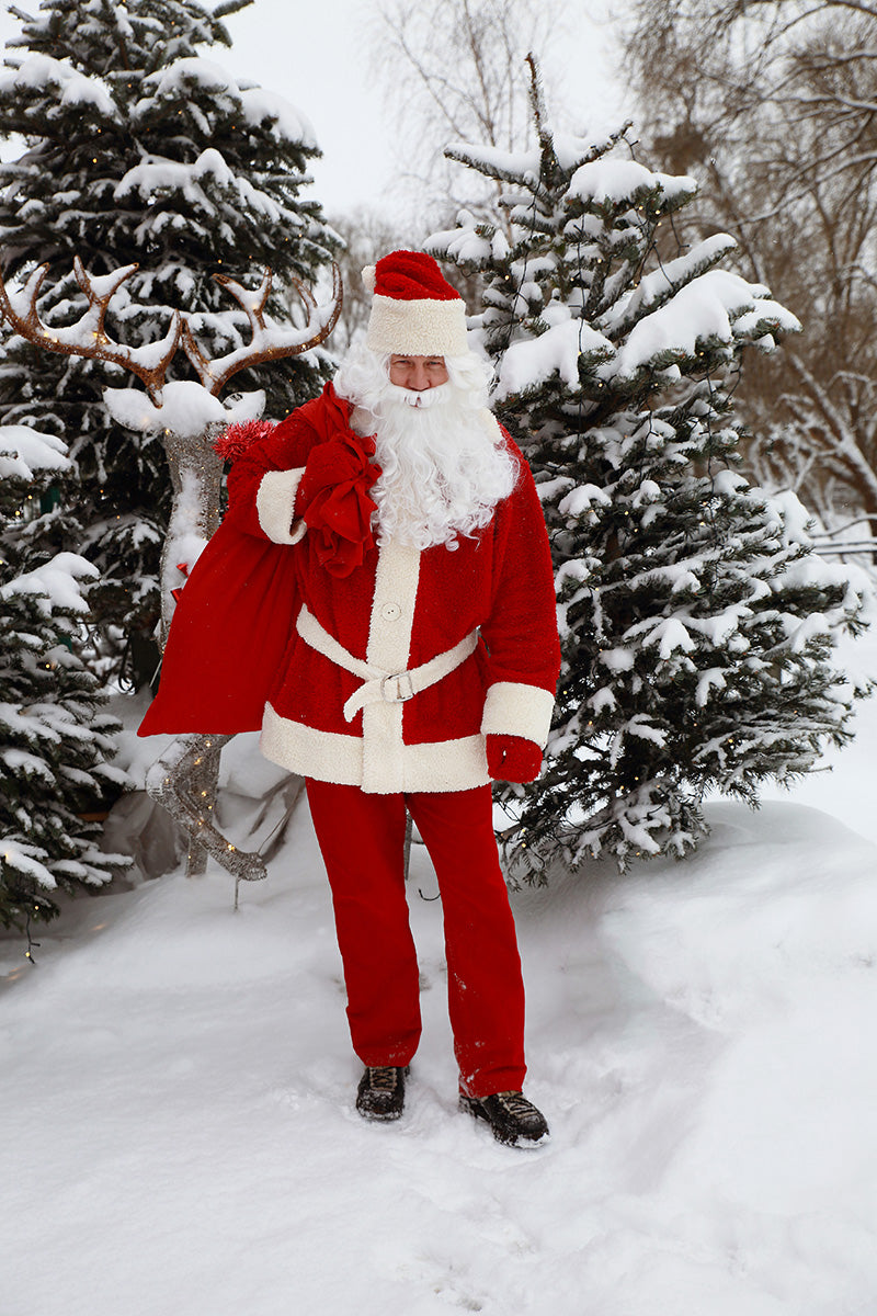 Cosy Christmas Santa Cotton Costume Set 8