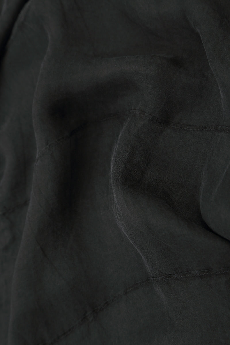 Detailed Black Silk Chiffon Jacket 5