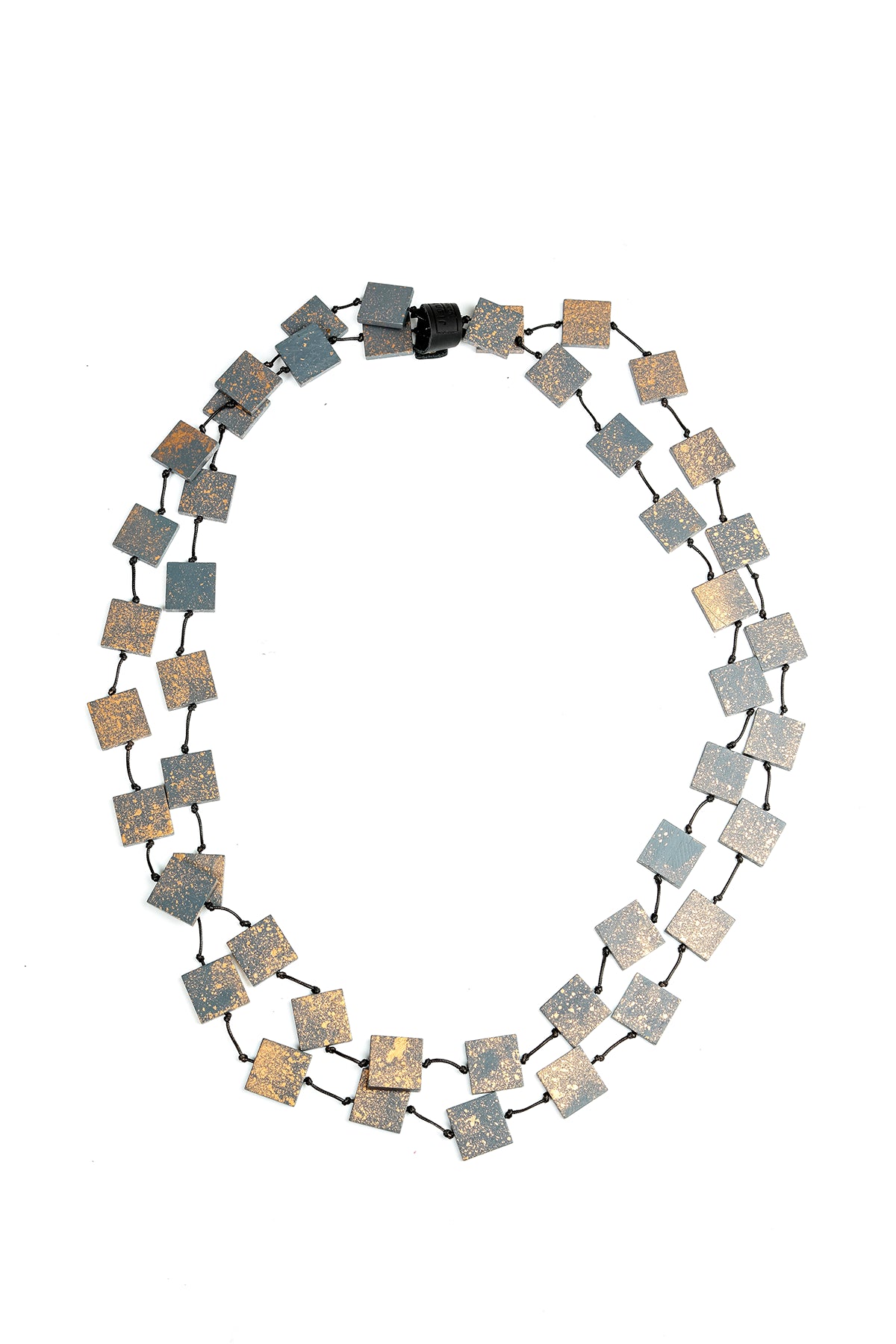 Earthline Wooden Square Necklace