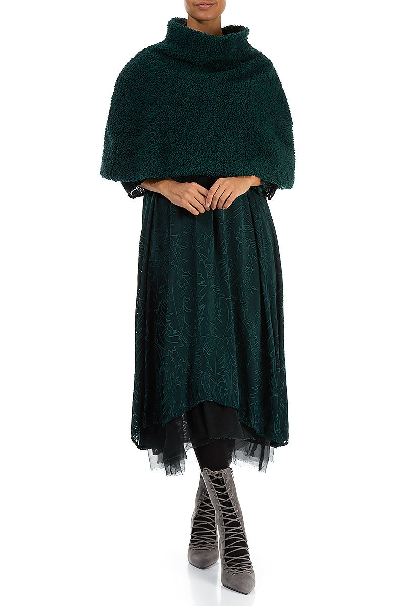 Emerald Teddy Cotton Poncho 5