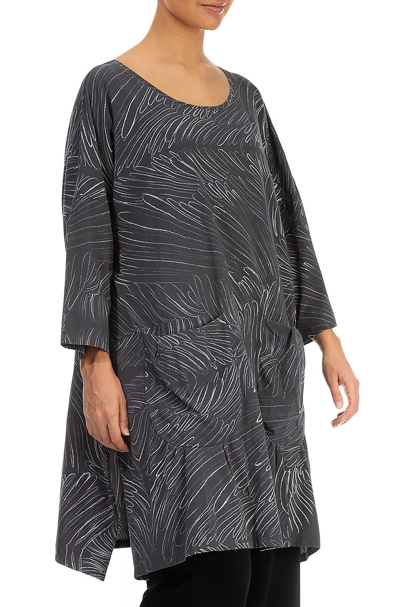 Feather Grey Cotton Tunic 3