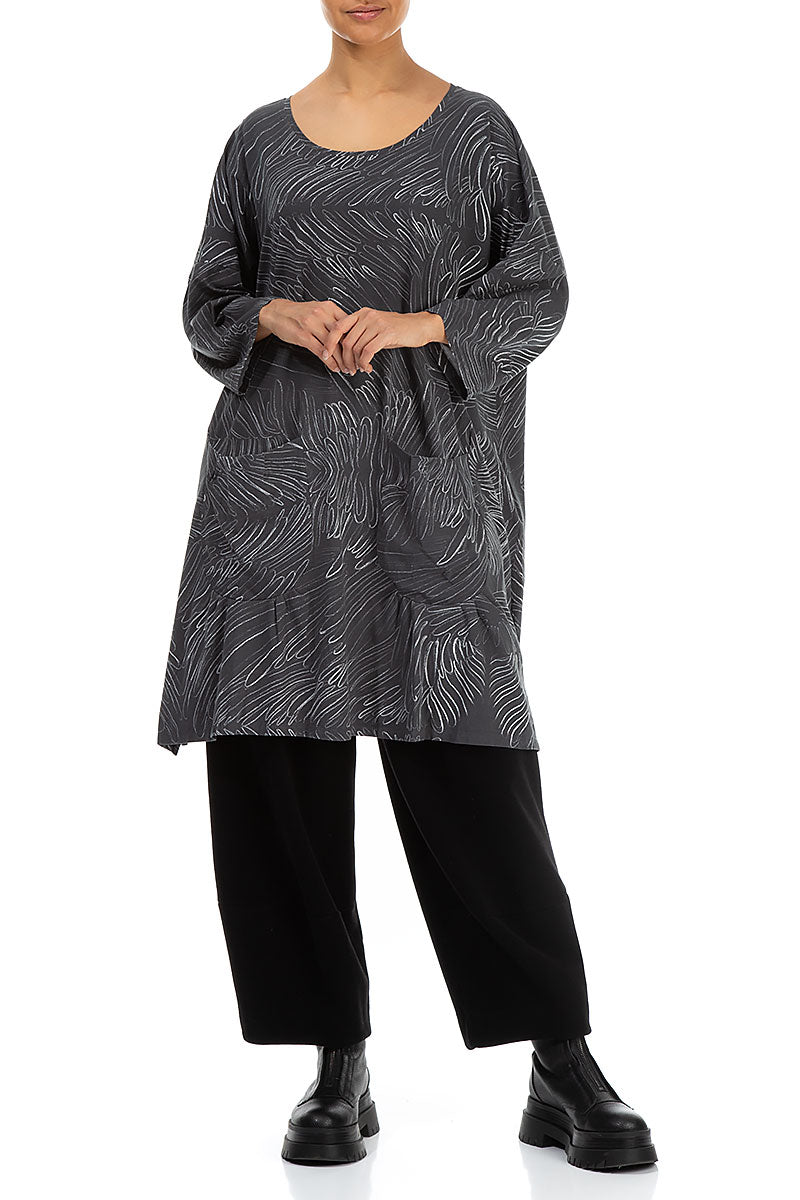 Feather Grey Cotton Tunic 4