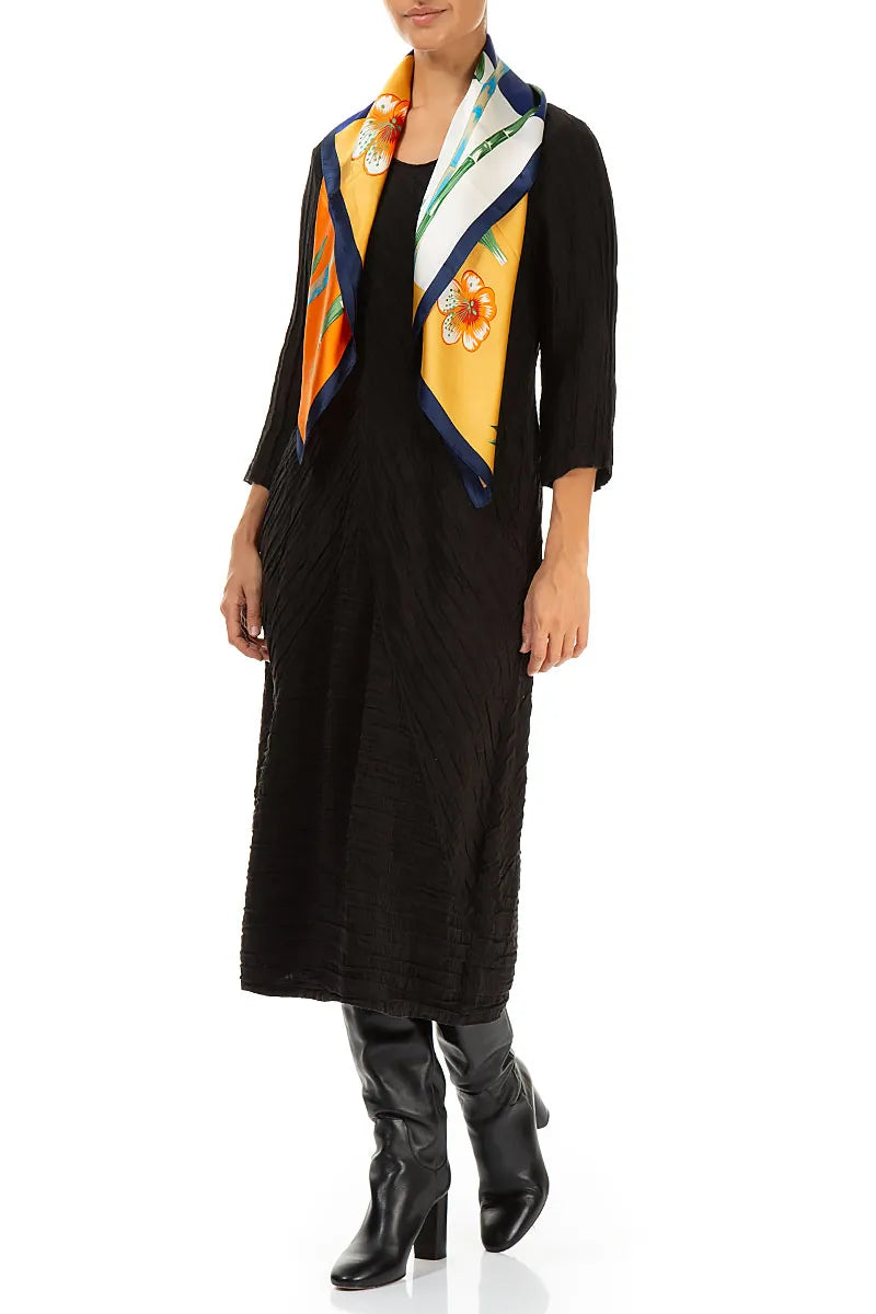 Flowers Blossom Silk Scarf 3