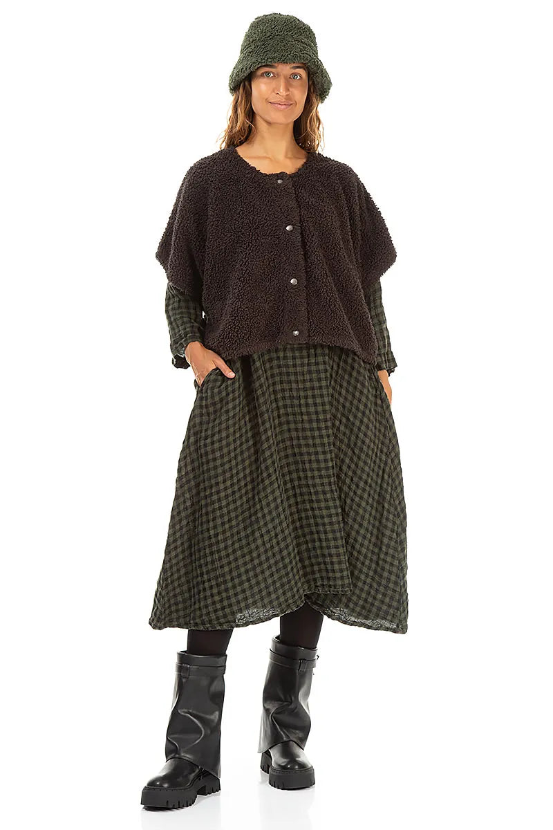 Forest Mist Teddy Cotton Bucket Hat 3