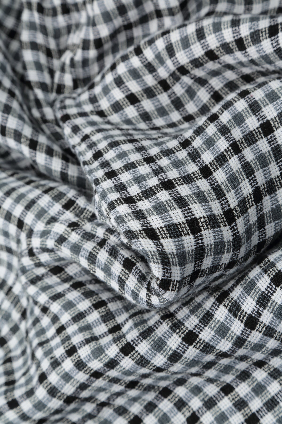 Frayed Heritage Check Linen Dress 5