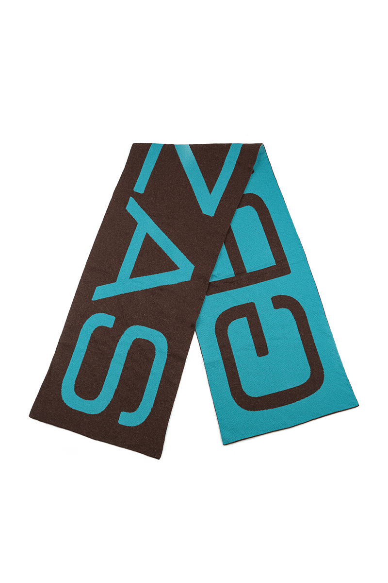 GRIZAS Turquoise Soft Wool Scarf 4