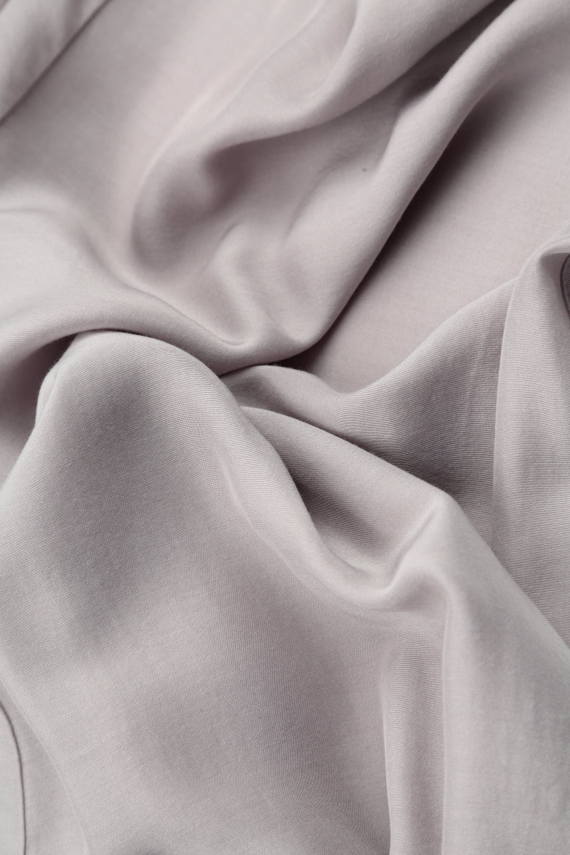 Greige Silk Bead Necklace 7