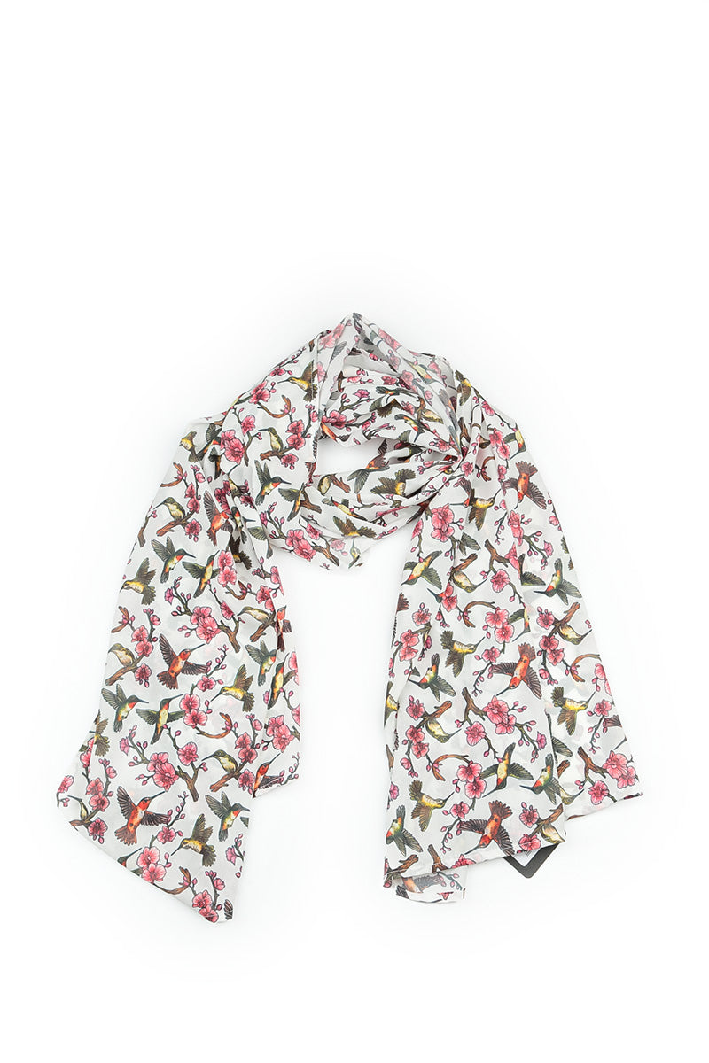 Hummingbird Blossom Light Scarf 4