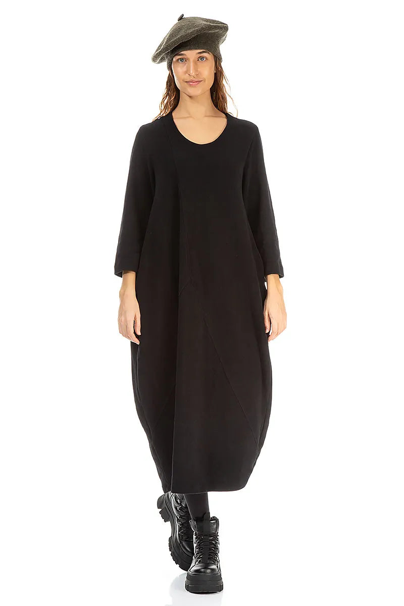 Khaki Knitted Wool Beret 2