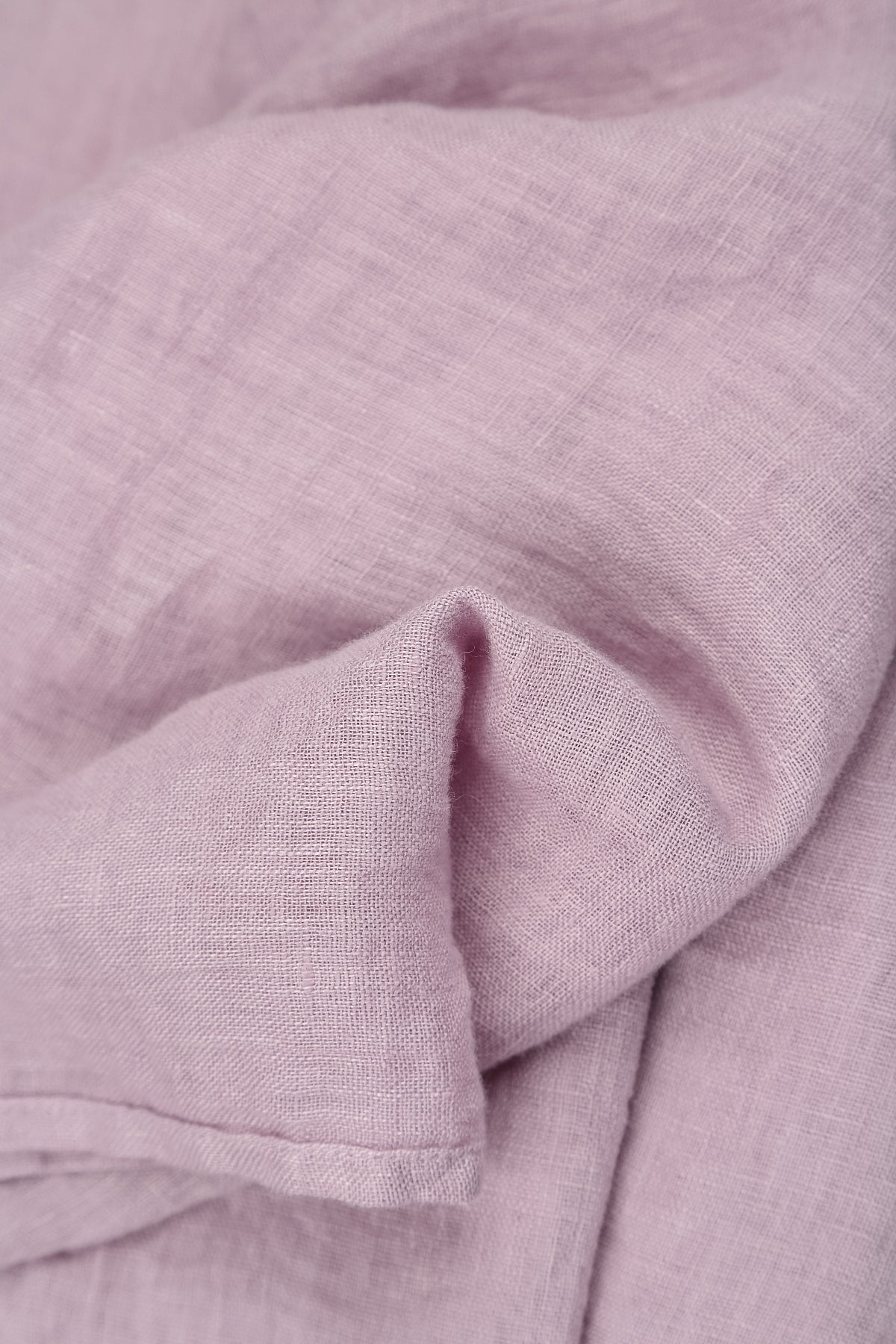 Ruffled Lilac Maxi Gauze Linen Skirt 4