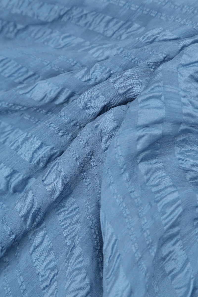 Layered Blue Nova Light Silk Tunic 5