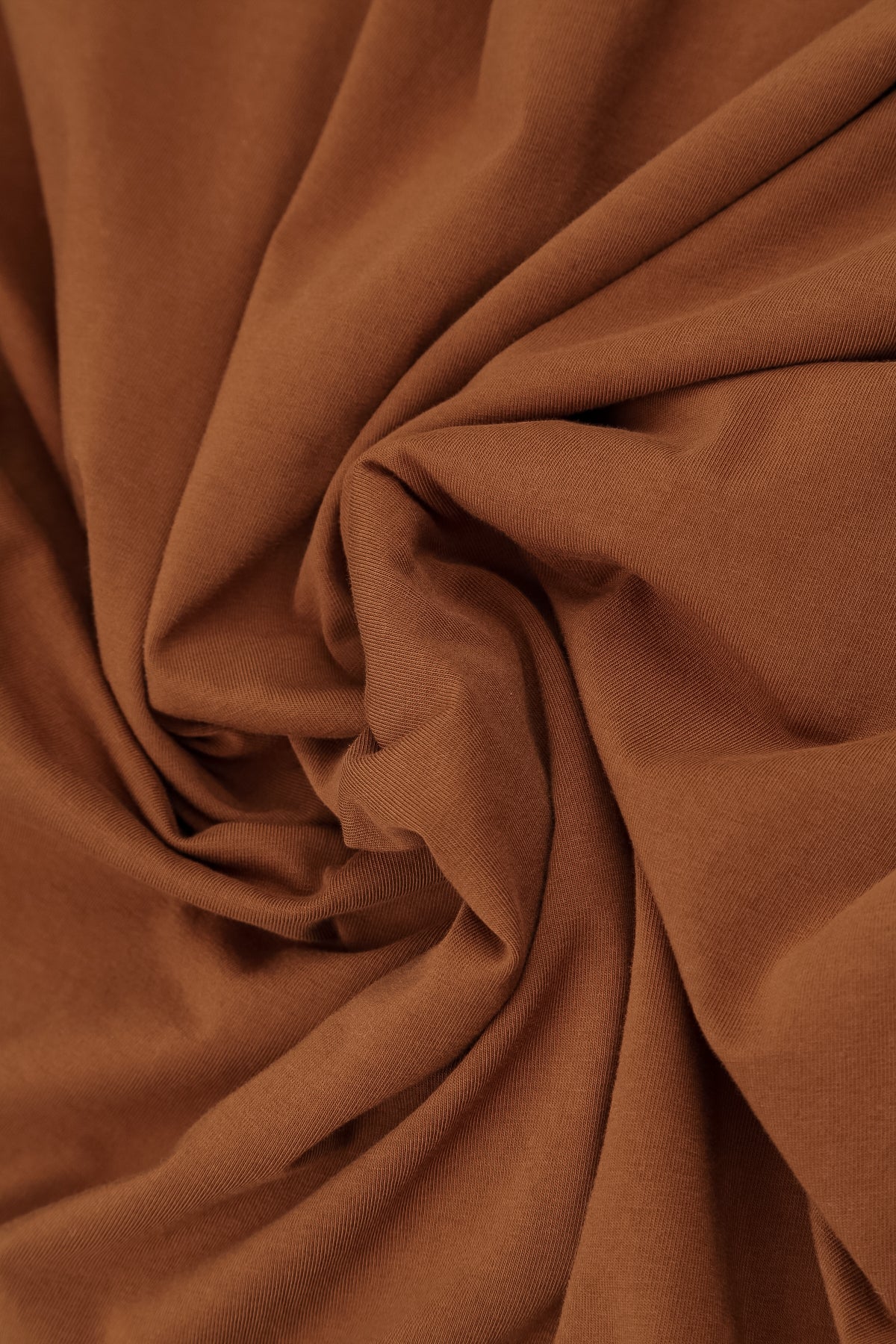 Long Sleeves Aged Copper Cotton Jersey Top 5