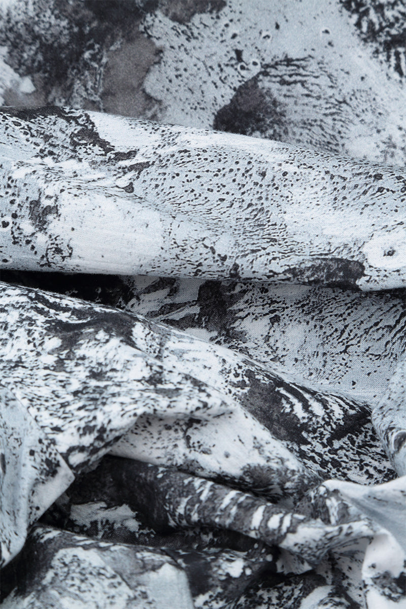 Longer Back Alabaster Silk Cotton Shirt 5