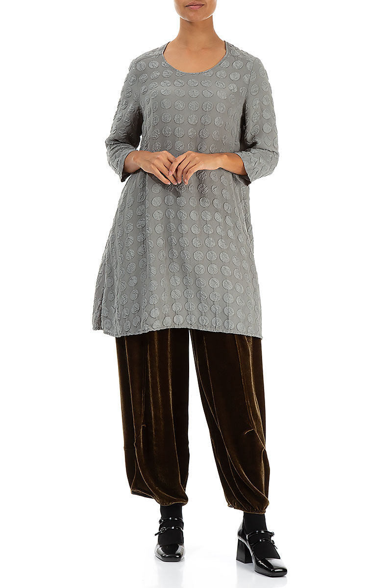 Loose Bubble Silver Sage Tunic 5