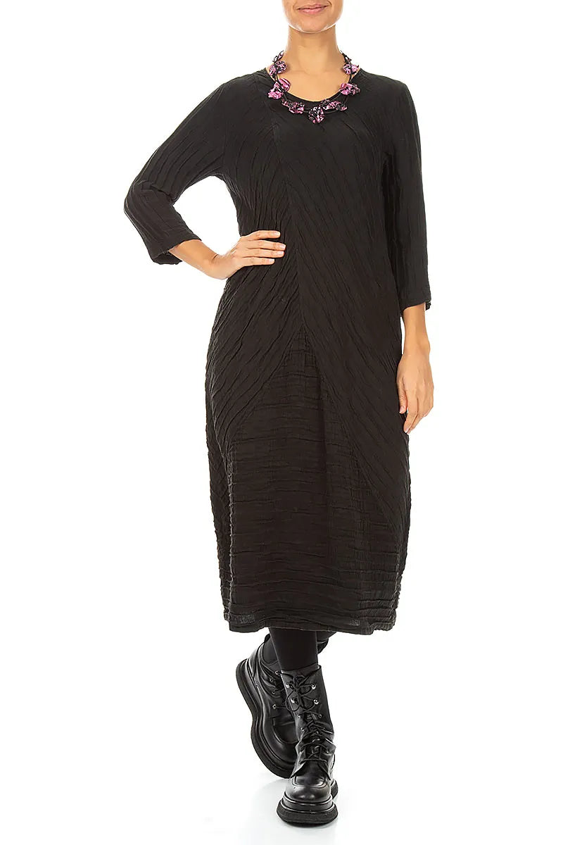 Mauve Taupe Lotus Root Fine Necklace 3