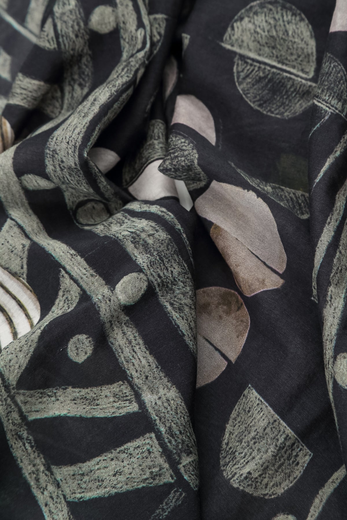 Moonlight Silk Cotton Scarf 8