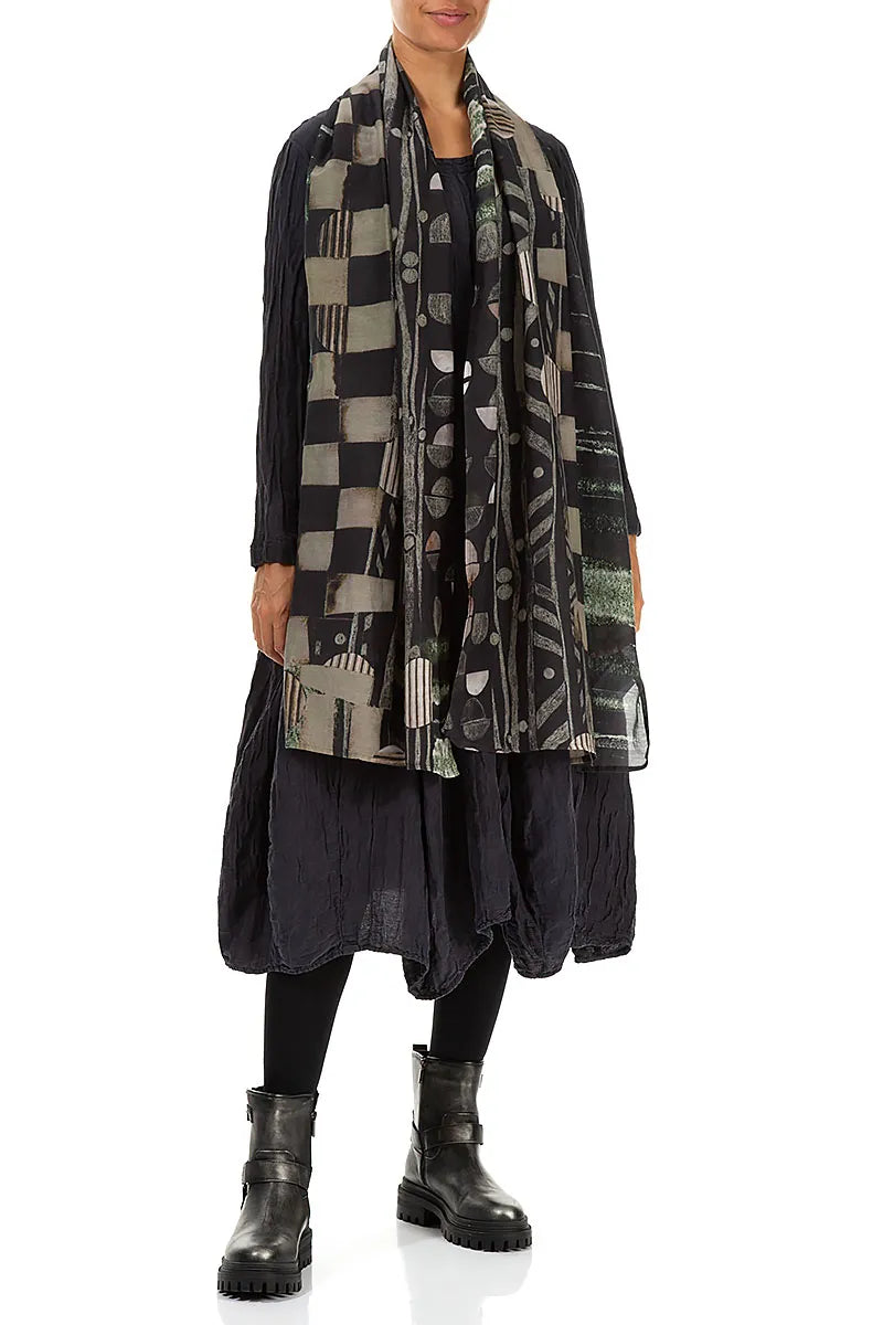 Moonlight Silk Cotton Scarf 2