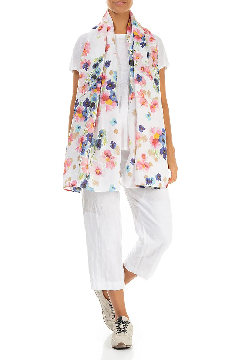 Écharpe en lin Primrose