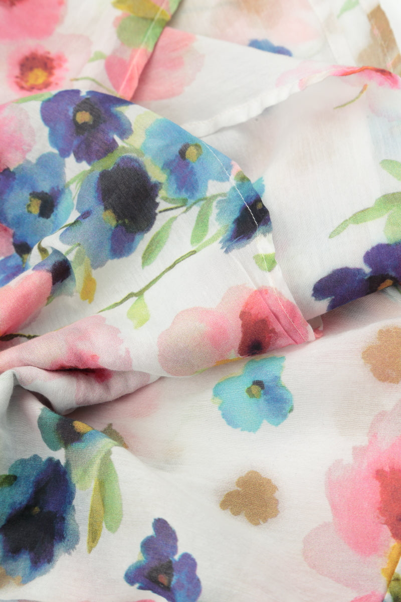 Primrose Silk Cotton Scarf 4