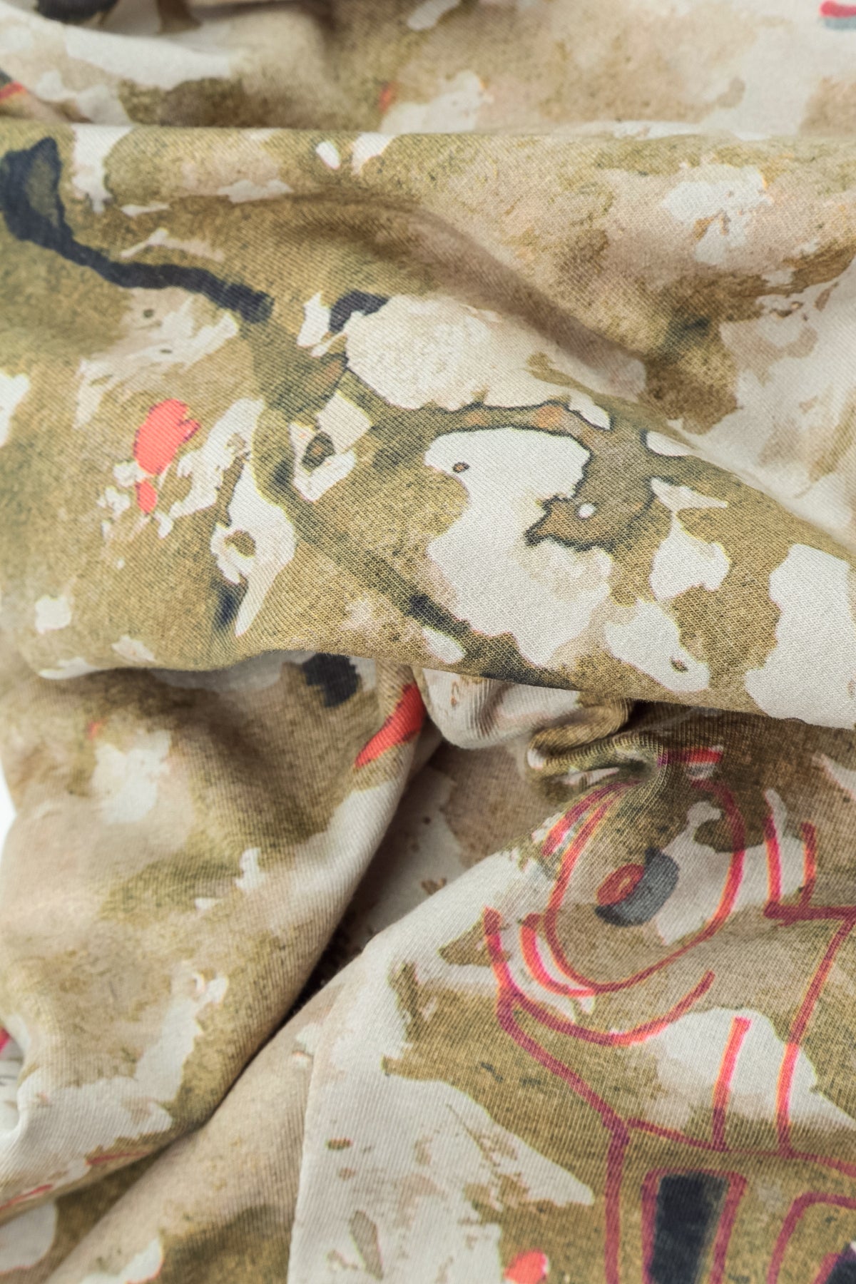 Raw Edge Retro Cotton Blouse 5