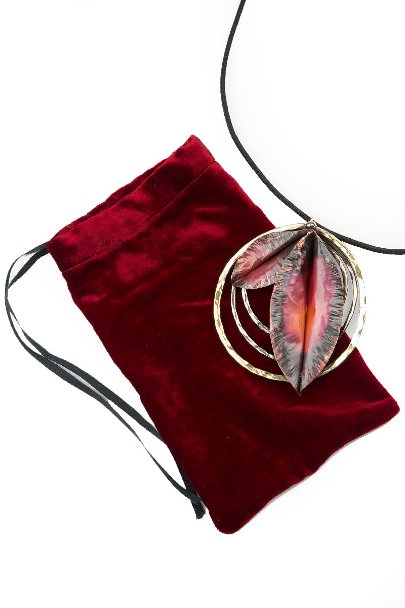 Red Charms Metal Pendant 5