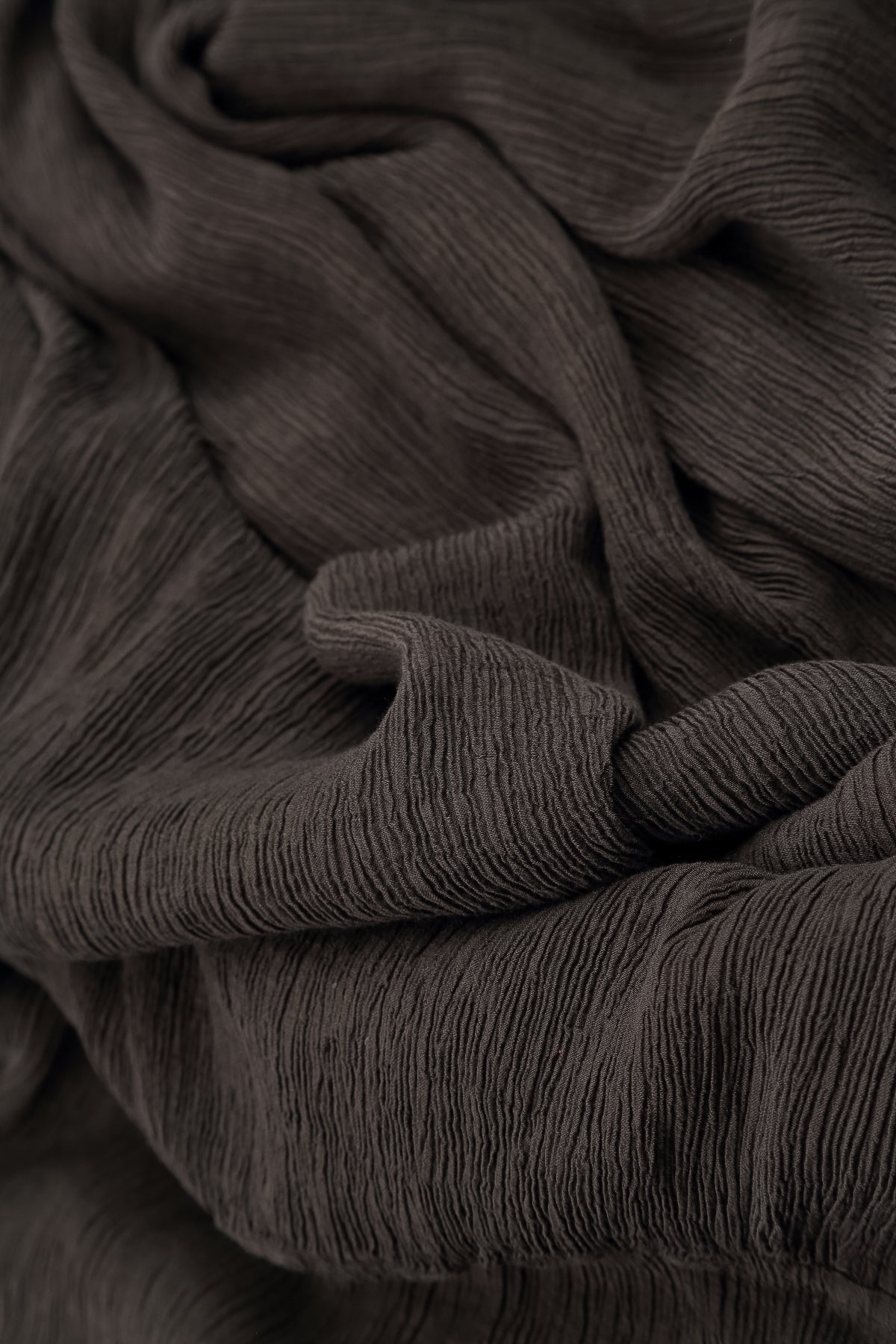 Romantic Forest Brown Silk Viscose Dress 5