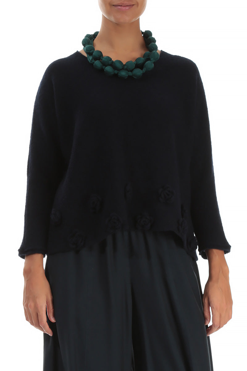 Emerald Silk Bead Necklace 3