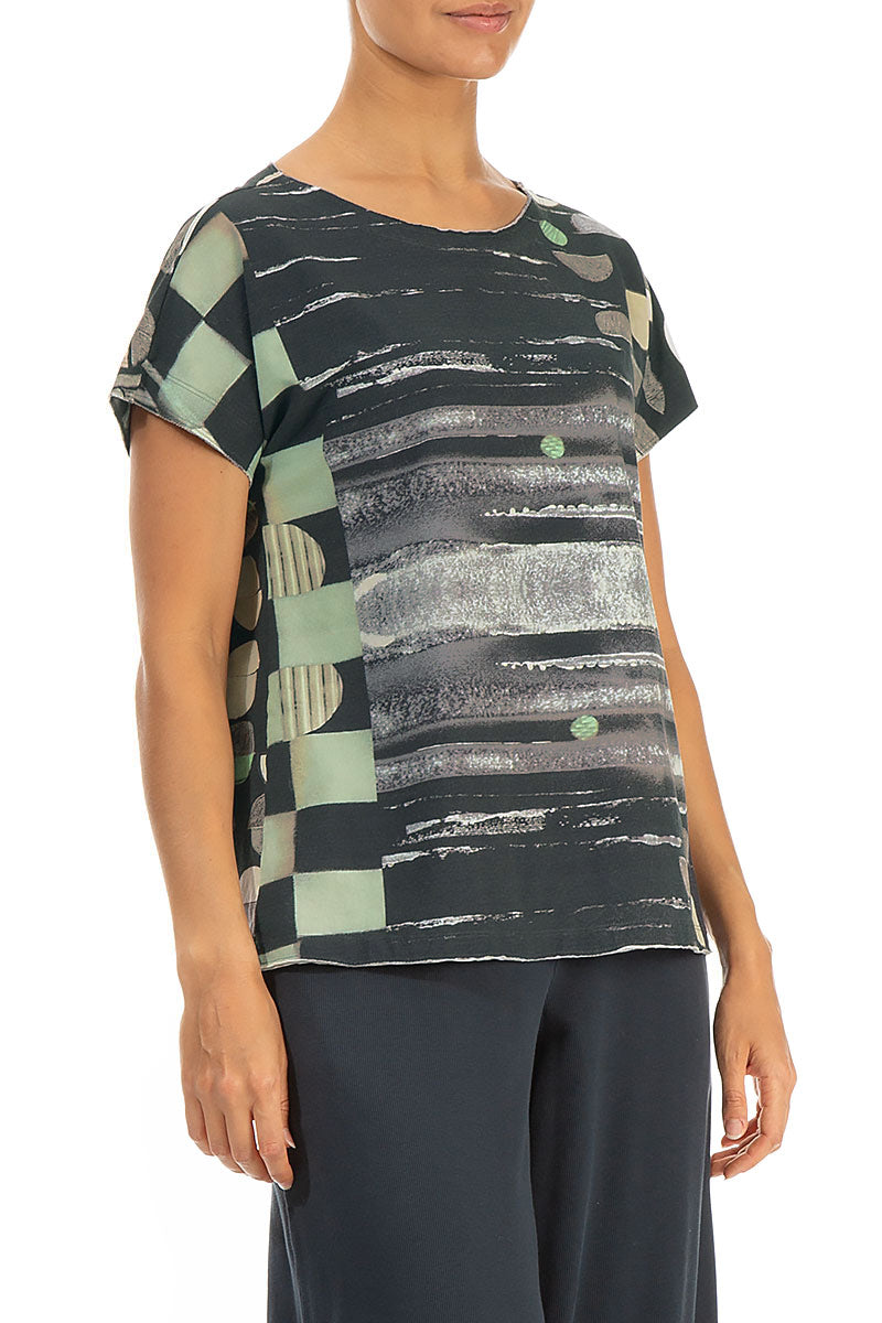 Short Sleeves Moonlight Cotton Top 4