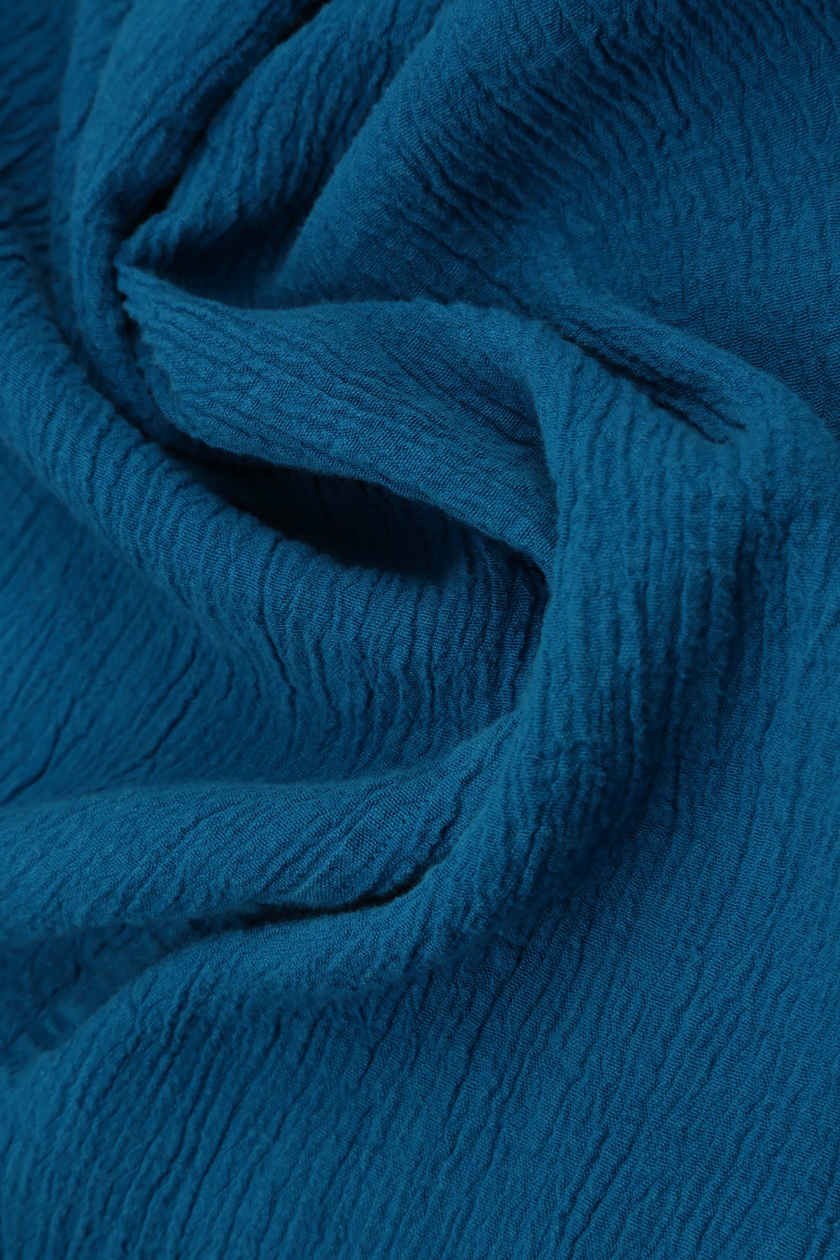 Side Pocket Cobalt Blue Linen Viscose Dress