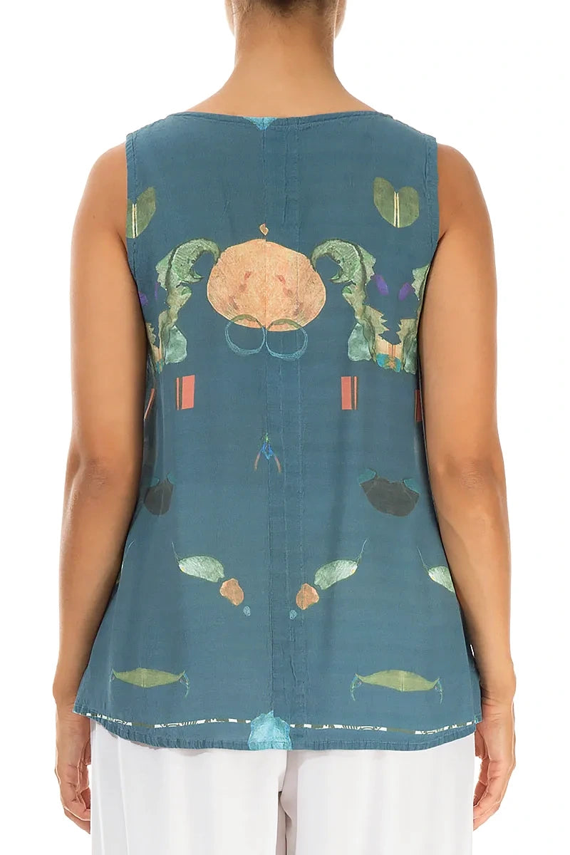 Sleeveless Fairy-Tale Viscose Top 2