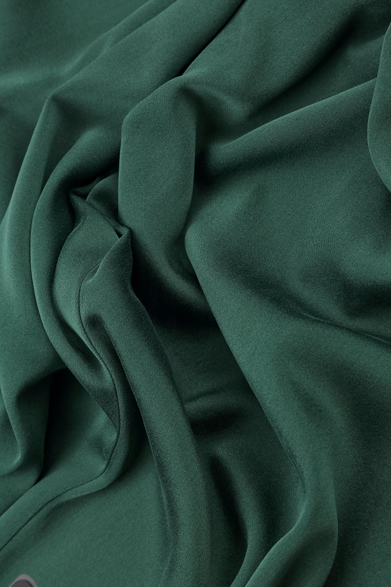 Straight Peacock Silk Trousers 4