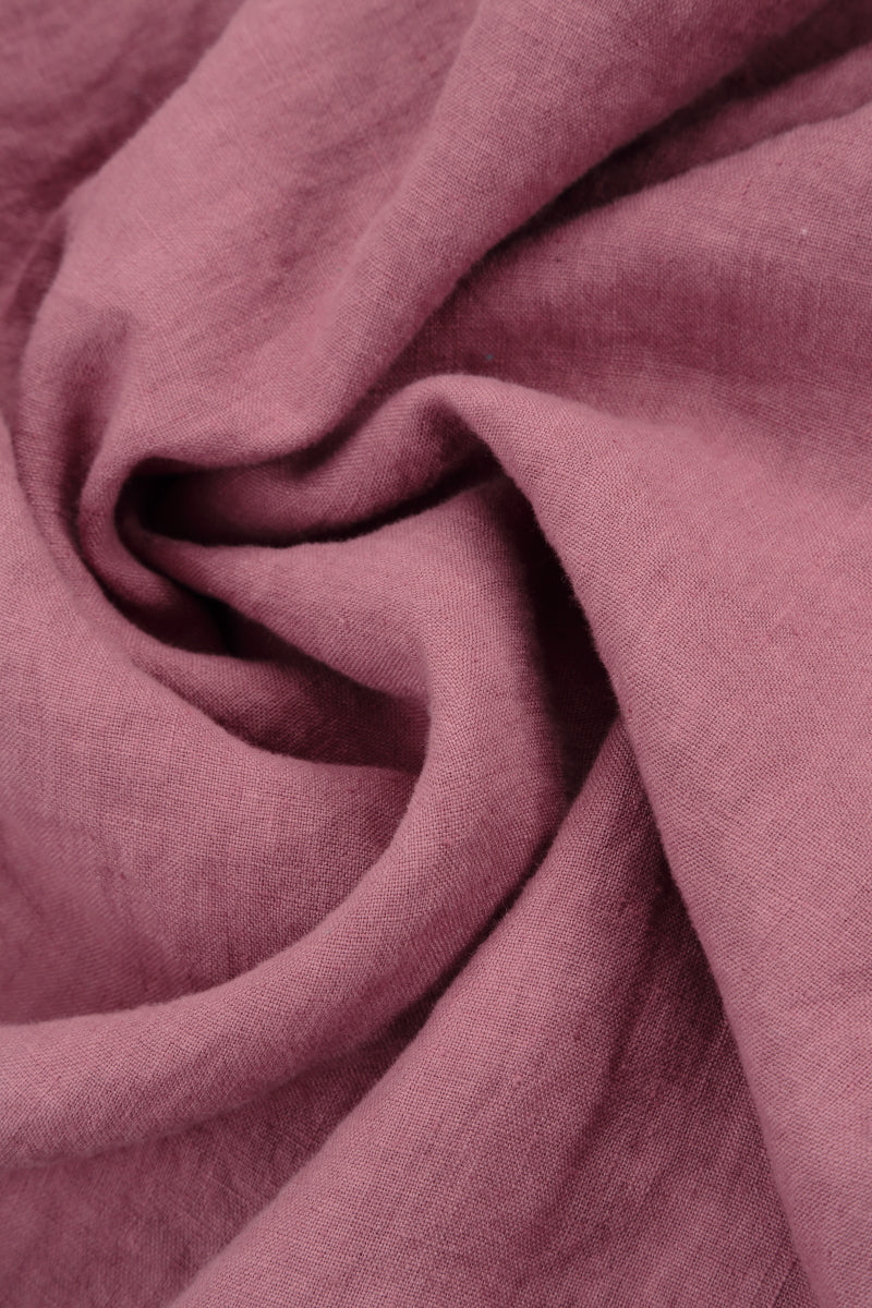 Strappy Mauve Taupe Linen Jumpsuit 5