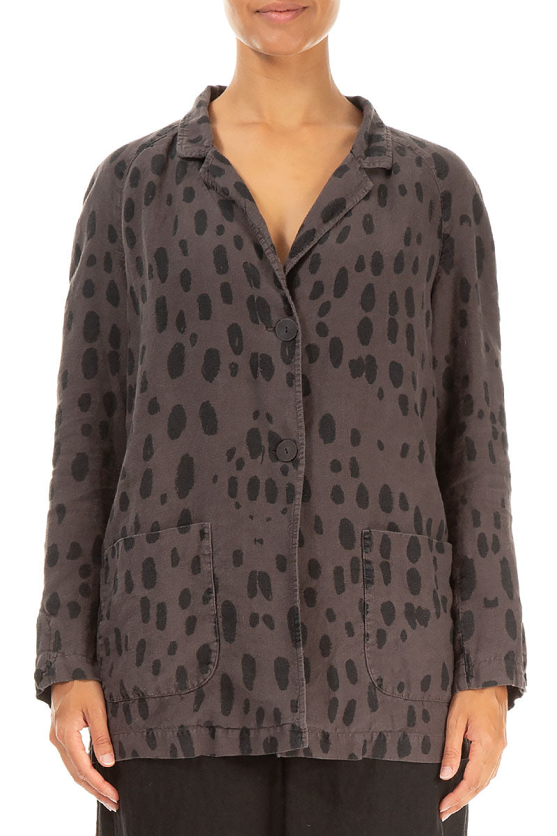 Truffle Drops Linen Jacket 1