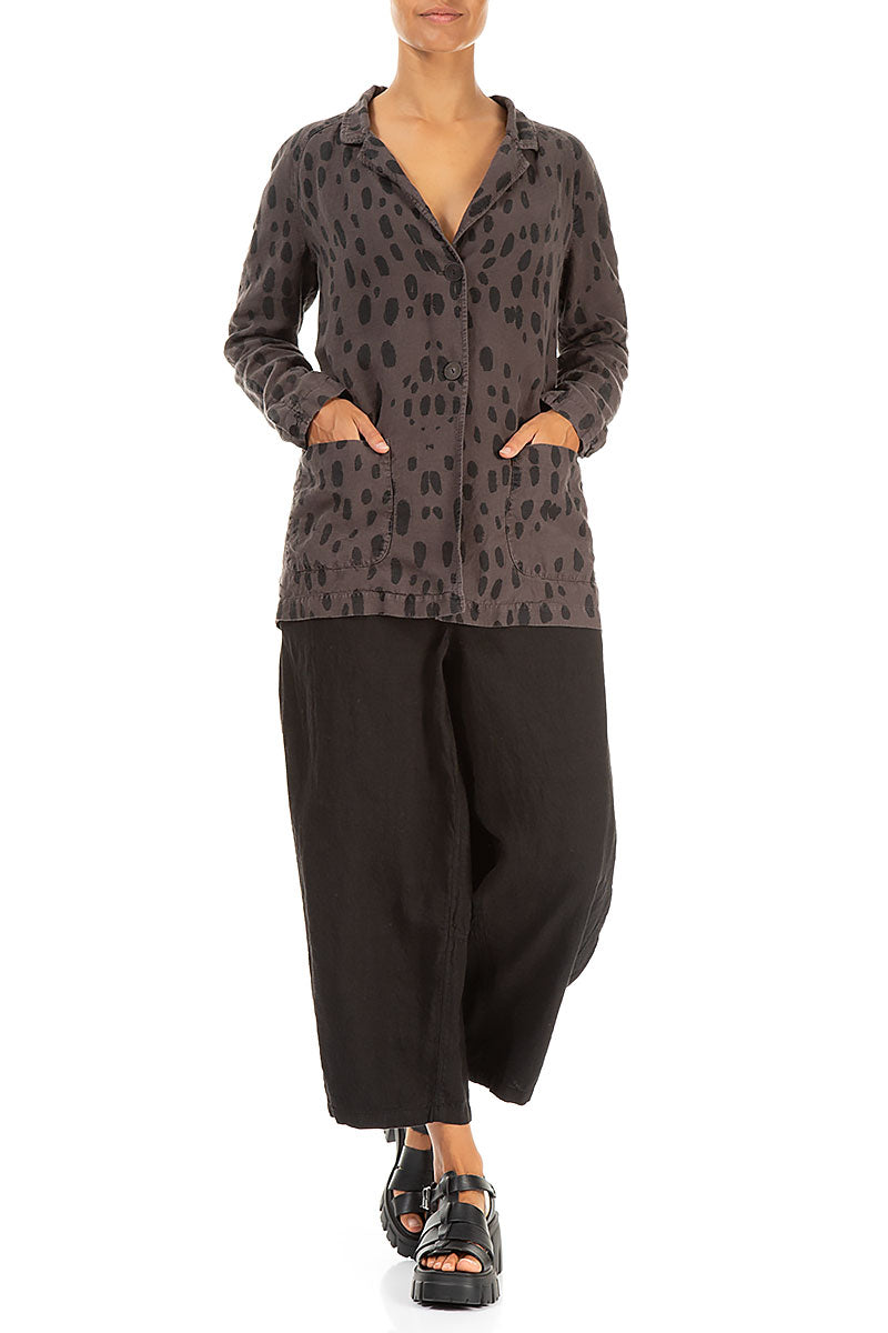 Truffle Drops Linen Jacket 4