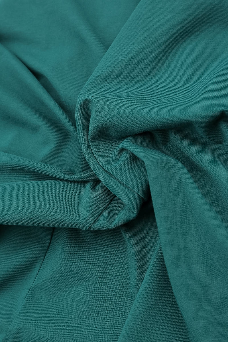 Wide Peacock Cotton Dress 5