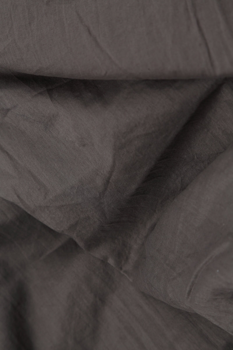 Wide Truffle Cotton Trousers 5