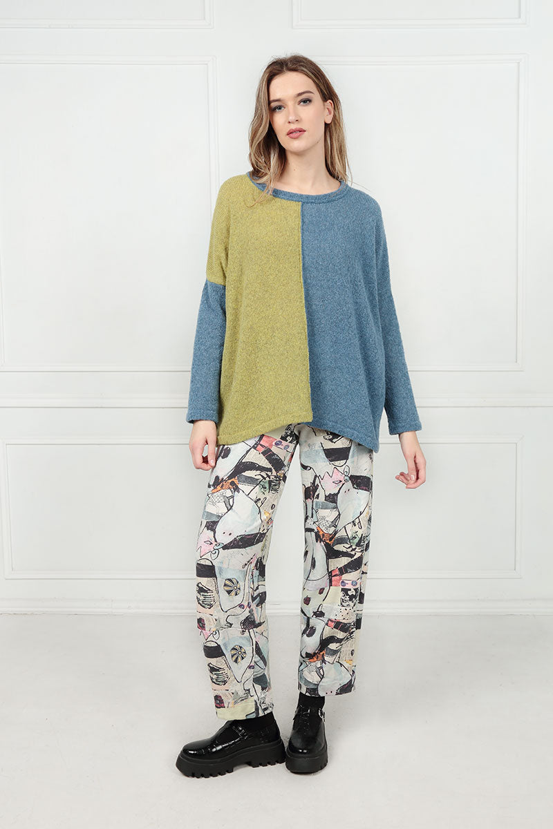 Loose Artful Elements Cotton Trousers 5