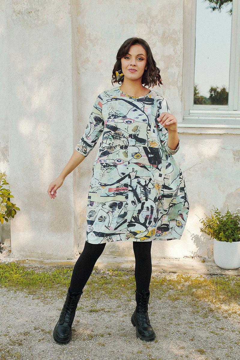 Balloon Artful Elements Cotton Dress 7