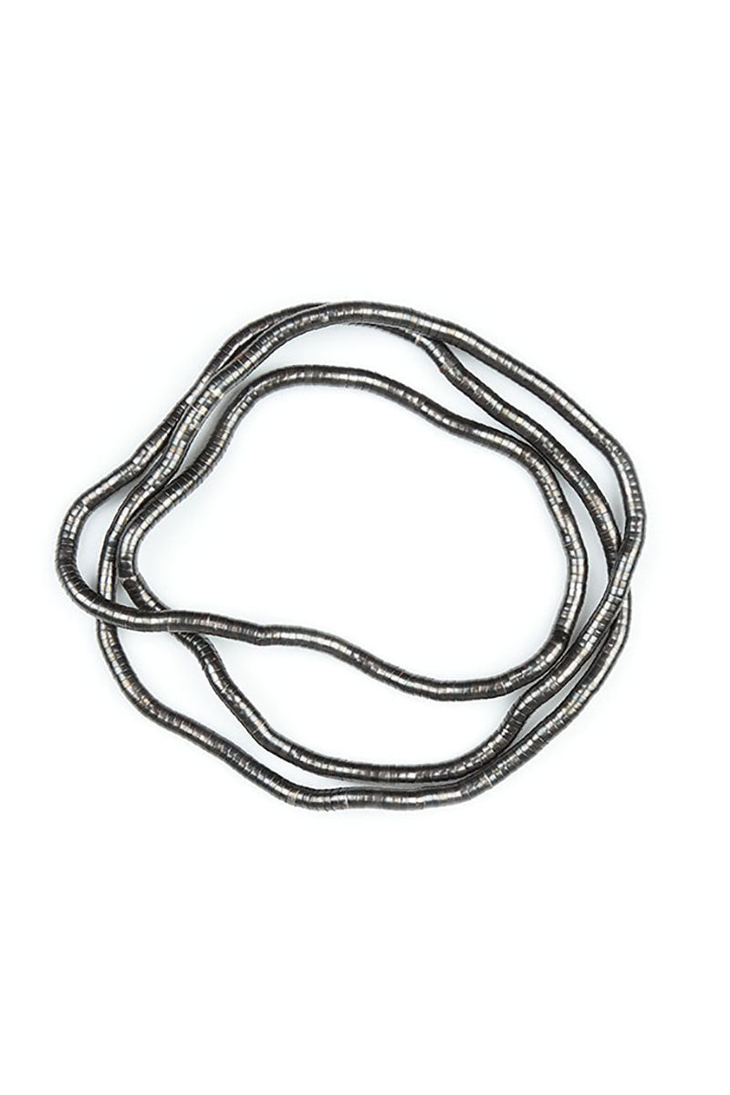 Flexible Aged Metal Necklace - Bracelet 1