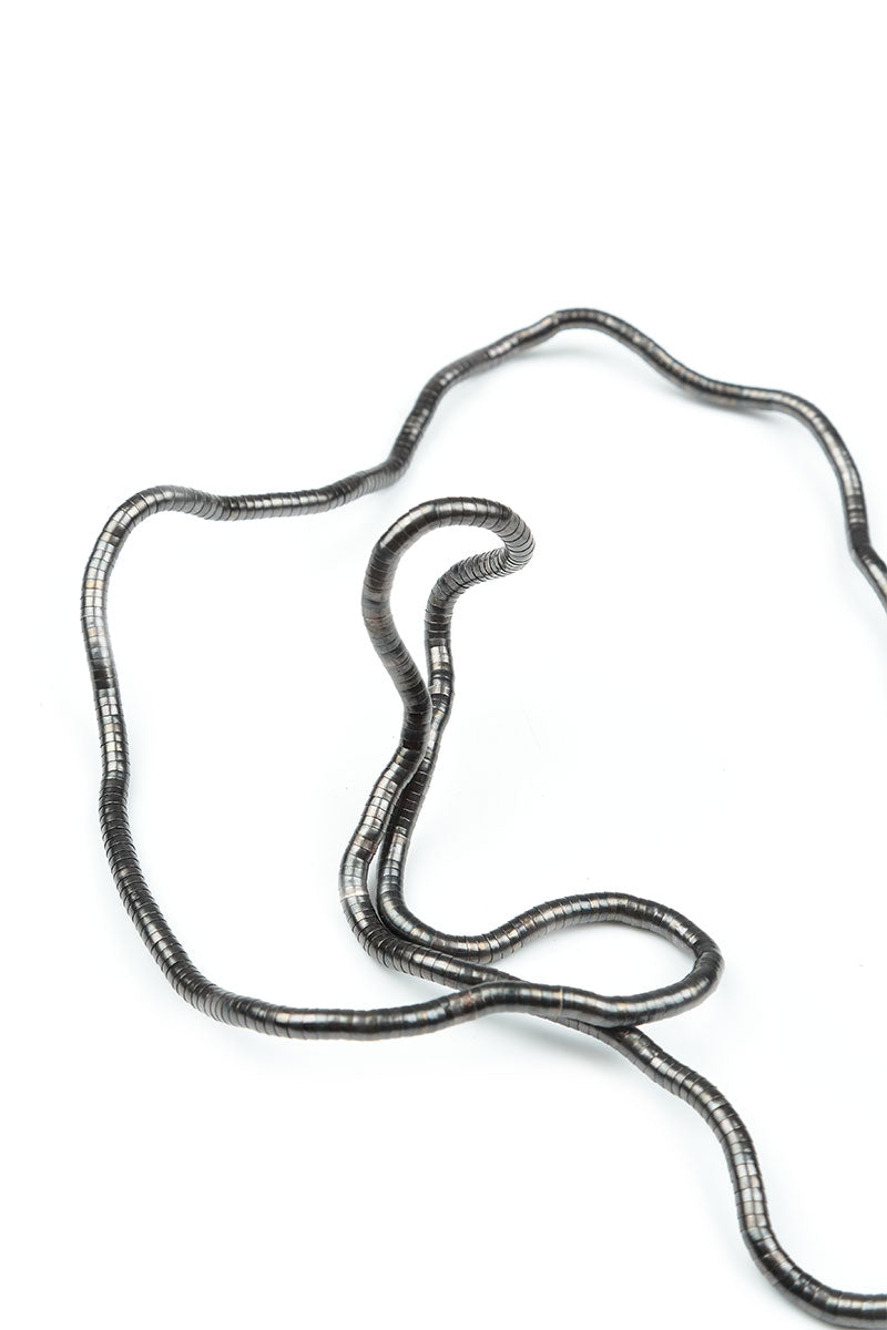 Flexible Aged Metal Necklace - Bracelet 4