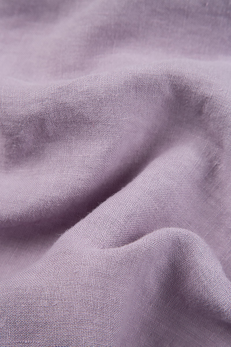 Midi Lavender Linen Dress 5