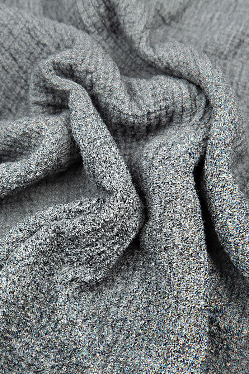 Loose Taper Grey Wool Trousers 4