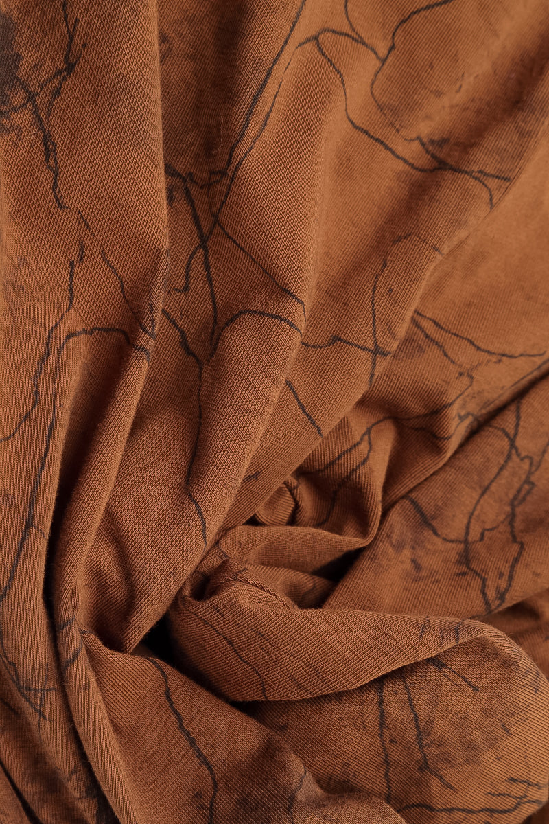 Aged Copper Marble Cotton Leggings 4