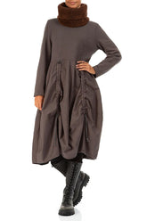 Aged Copper Teddy Cotton Infinity Scarf 2