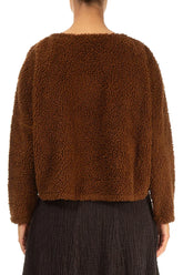 Aged Copper Teddy Cotton Jumper 2